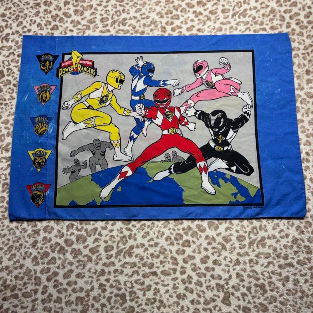 Iconic Power Rangers Pillowcase